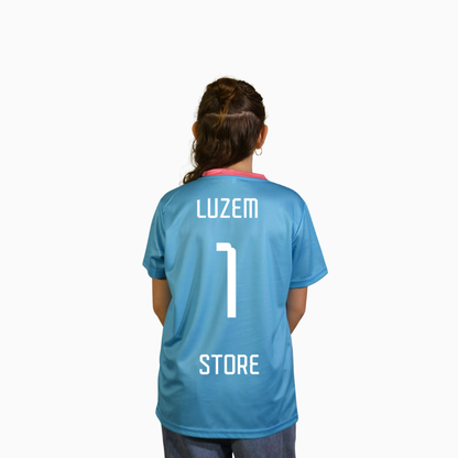 MAILLOT PR1MEKIDS TURQUOISE
