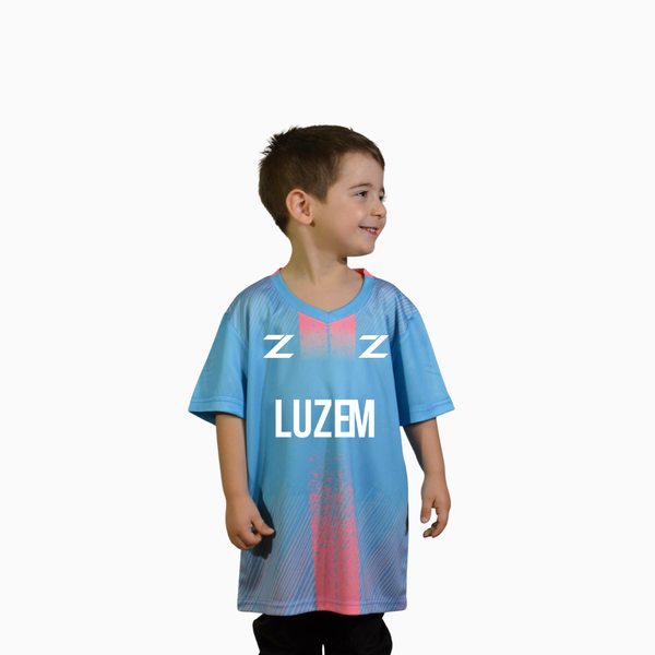 MAILLOT PR1MEKIDS TURQUOISE