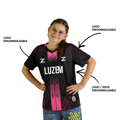 MAILLOT PR1MEKIDS NOIR