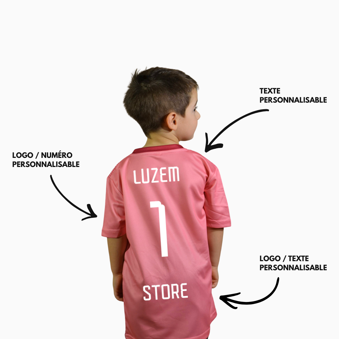 MAILLOT PR1MEKIDS ROSE