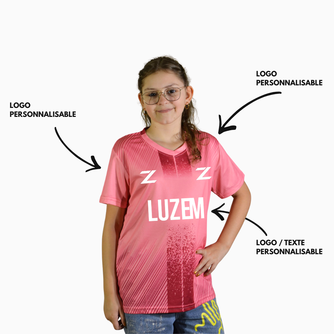 MAILLOT PR1MEKIDS ROSE