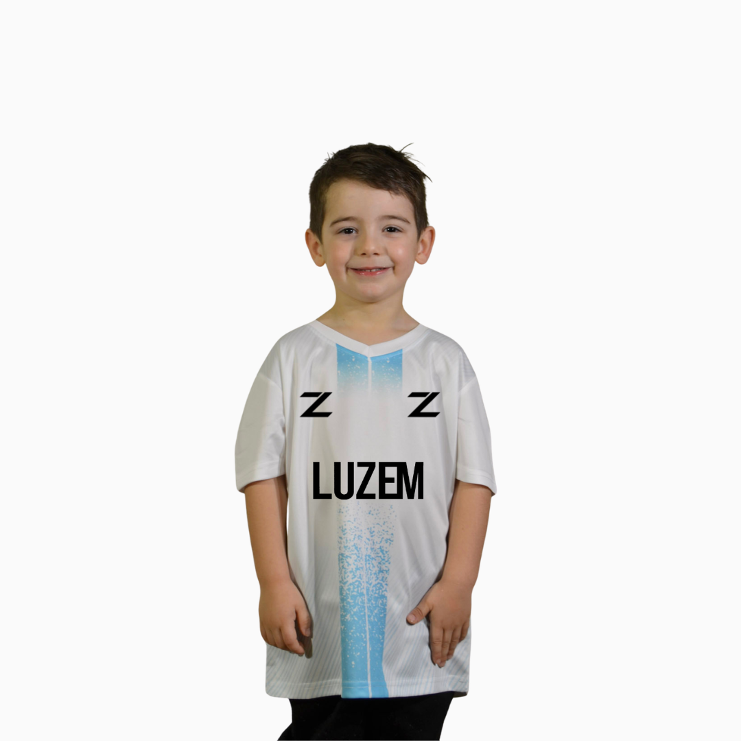 MAILLOT PR1MEKIDS BLANC